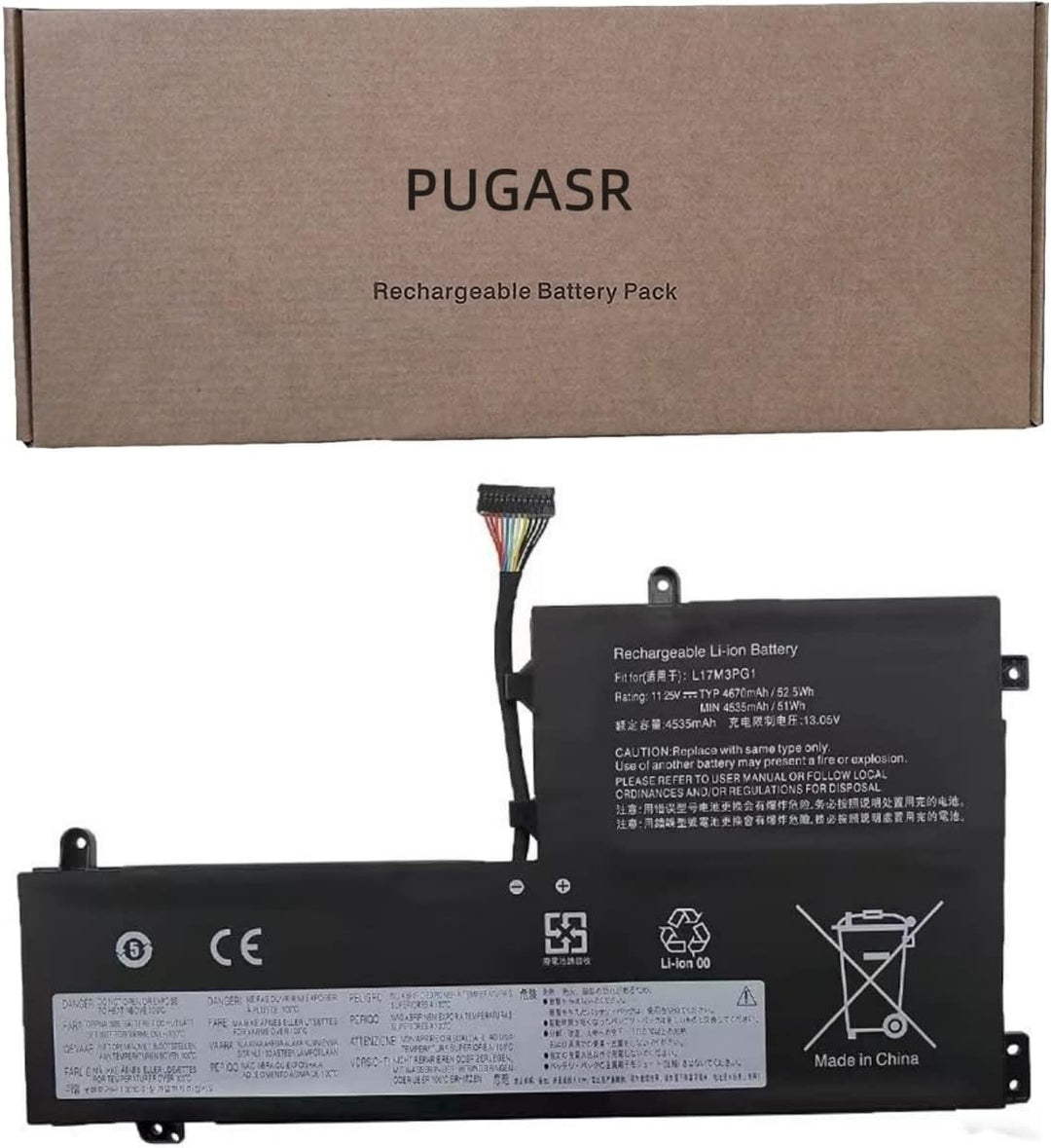 PUGASR L17M3PG1 Laptop Akku Kompatibel mit Lenovo Legion Y530-15ICH Y7000 2019 1050 Y7000-2019-PG0 Y