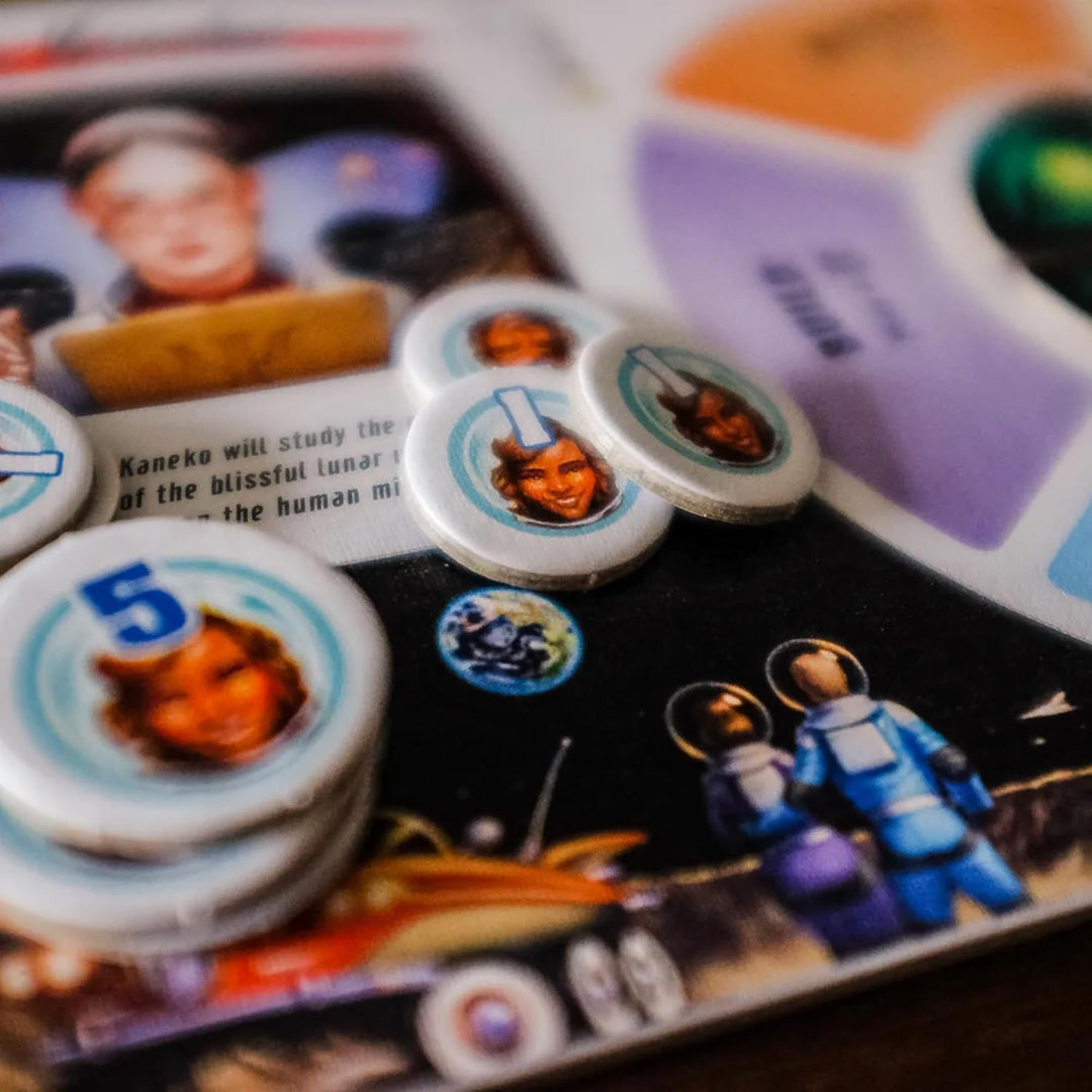 Rio Grande Games: Moon Colony Bloodbath – Strategie-Kartenspiel, Überleben im Weltraum, Motorenbau,