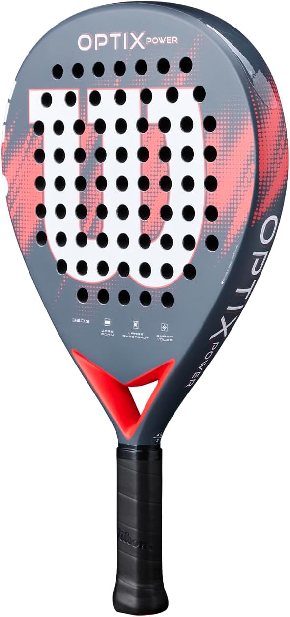 Wilson Optix V2 53,1 x 27,3 x 7,8 cm Red, 53,1 x 27,3 x 7,8 cm Red