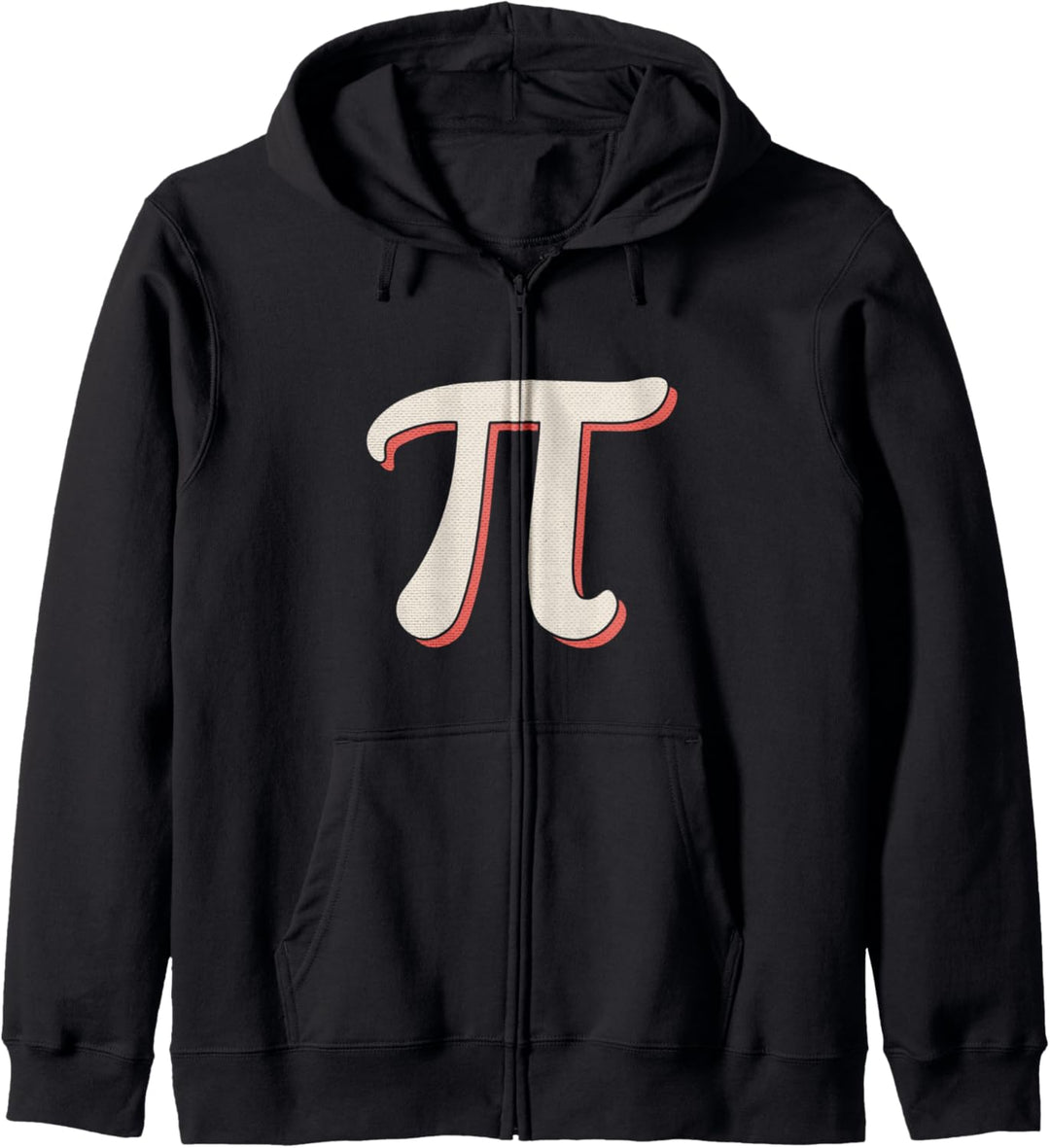 Vintage Pi 3, 14 Pi Number Symbol Retro Art Math Scince Cute Kapuzenjacke