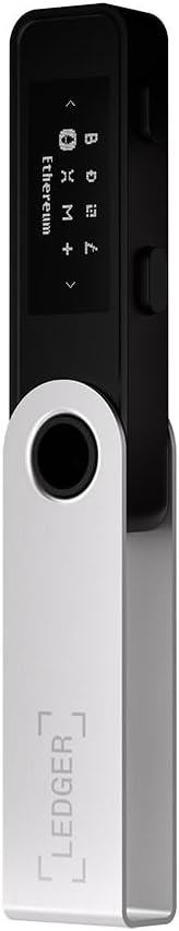 Ledger Nano S Plus-Hardware-Wallet (Onyxschwarz) – zum Schutz von Kryptos, NFTs und Token (Nur für D