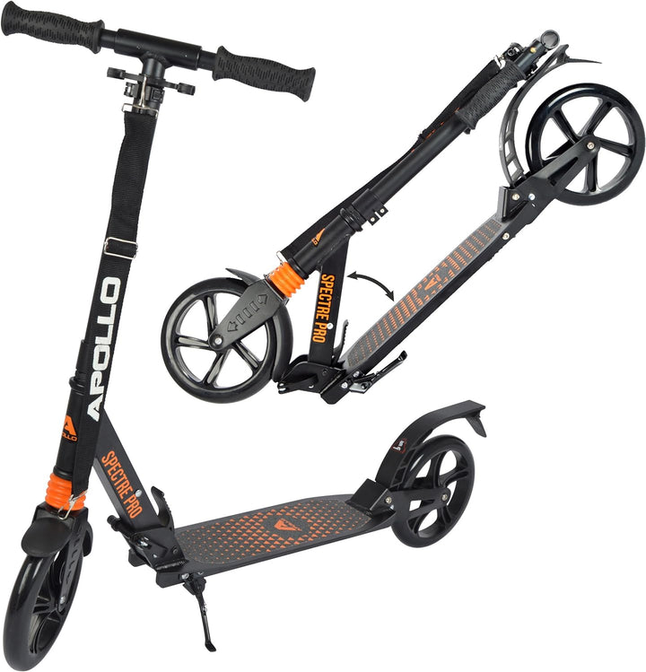Apollo 200mm Wheel City Scooter - Spectre Pro | Luxus Cityroller mit Doppel Federung, | City-Roller