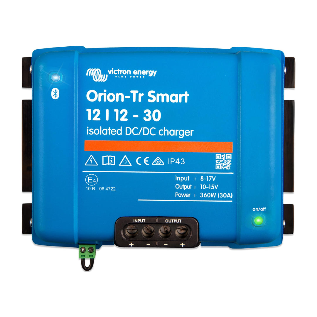 Victron Energy Orion-Tr Smart DC-DC Ladebooster (Bluetooth) - 12/12V, 30 Amp, 360-Watt - Batterie La