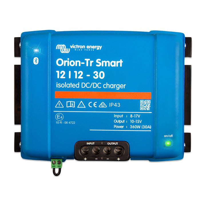 Victron Energy Orion-Tr Smart DC-DC Ladebooster (Bluetooth) - 12/12V, 30 Amp, 360-Watt - Batterie La
