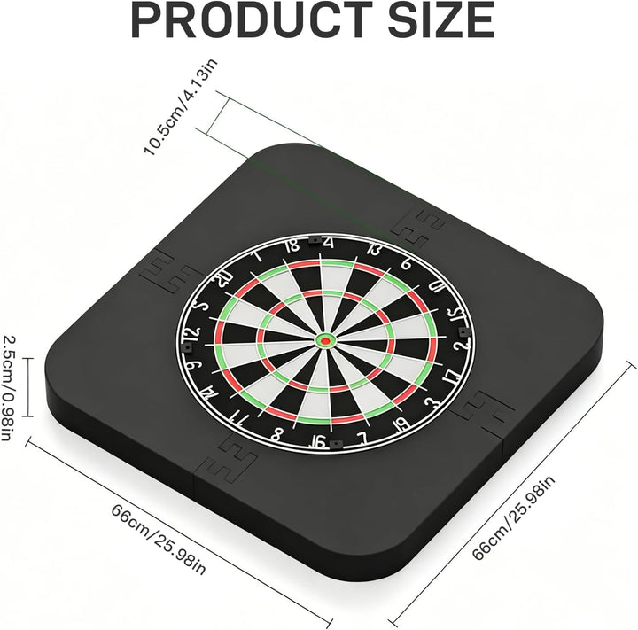Dartscheibe Schutzring, Wandschutz für Dartboard, Eva Dartscheibe Umrandung, Surround Auffangring Da