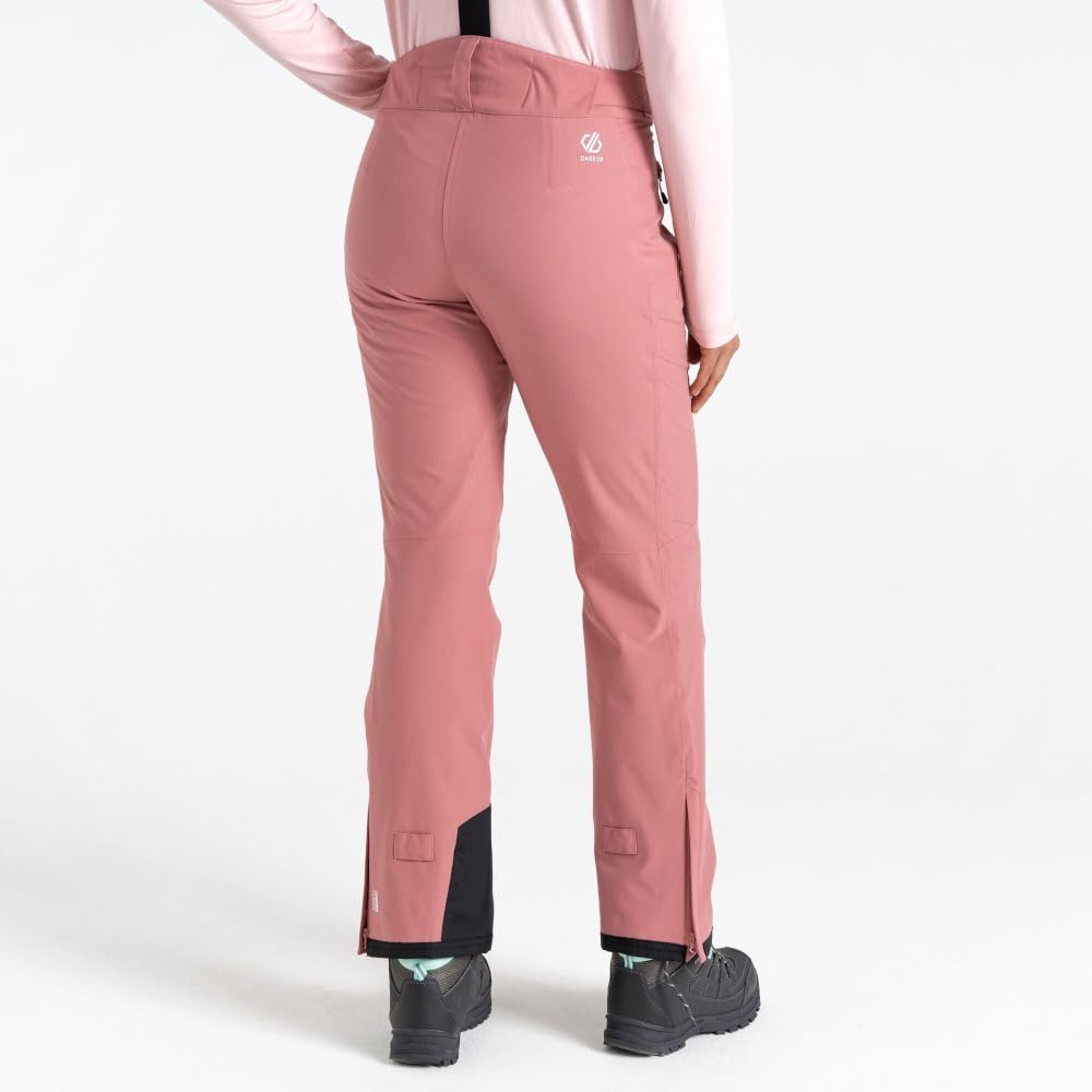 Dare 2b Damen Skihose Womens Diminish Waterproof Ski Salopettes Pants 36 Dusty Rose, 36 Dusty Rose