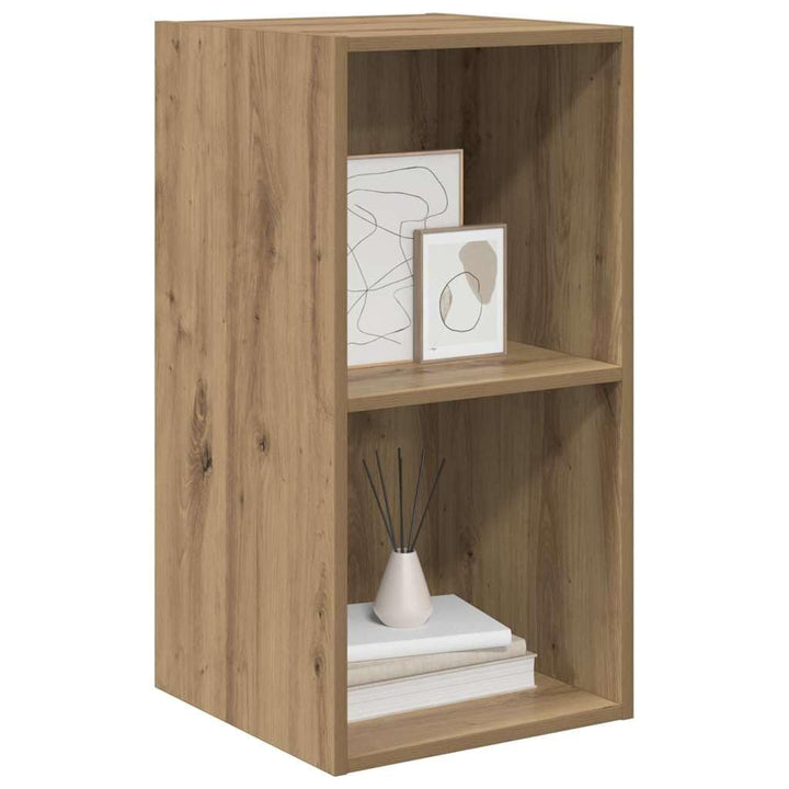 vidaXL Wand-TV-Schrank aus Artisan-Eiche, 72 cm, aus Holzwerkstoff, platzsparende Regale, rechteckig