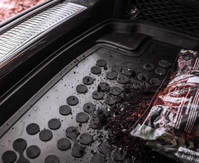 SMK Kofferraumwanne Kofferraummatte passt für Volvo V40 II 2012-2019 antirutschmatte Auto Kofferraum