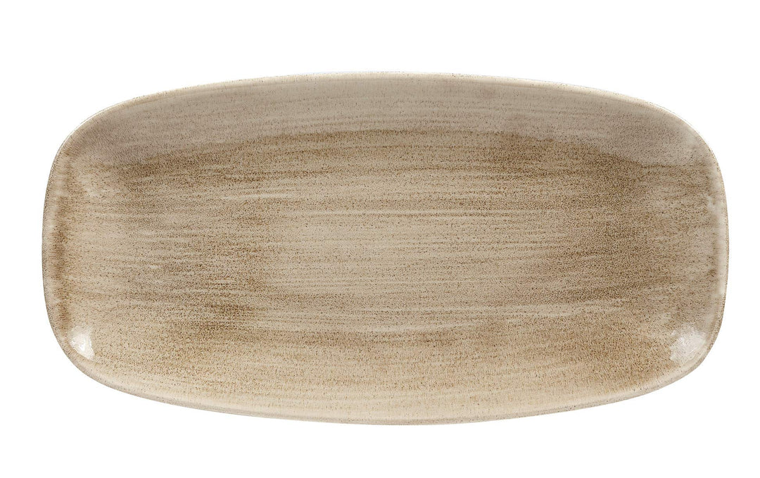 Churchill Stonecast -Oblong Plate Platte- 29,8x15,3cm, Farbe wählbar (Antique Taupe)