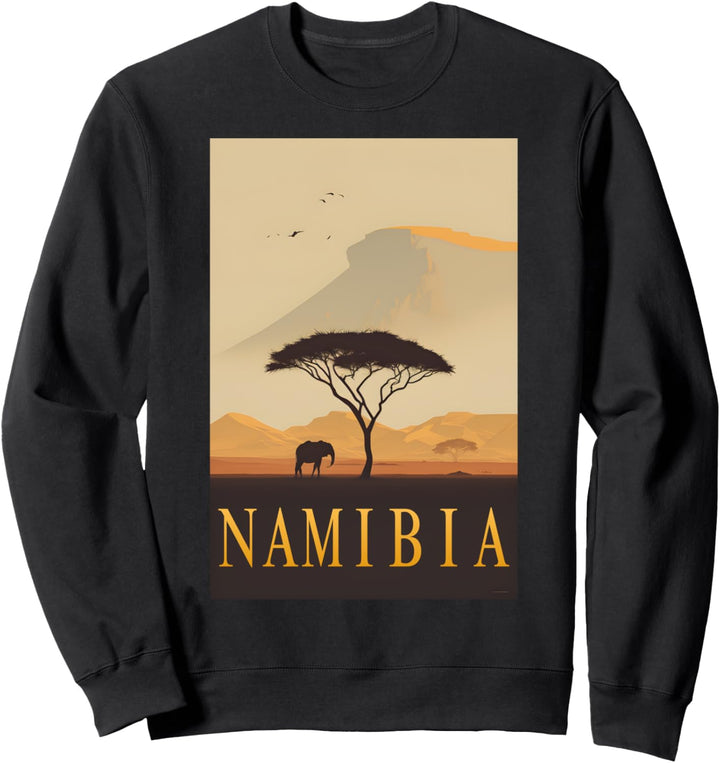 Namibia Elefant Afrika Safari Sweatshirt