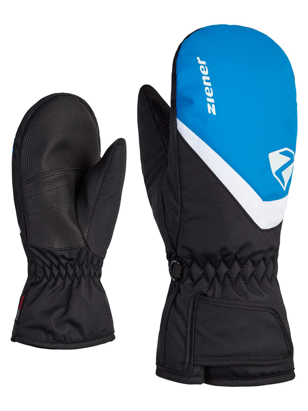 Ziener Kinder Loriano Ski-Fäustling/Wintersport | wasserdicht, atmungsaktiv 4.5 persian blue, 4.5 pe