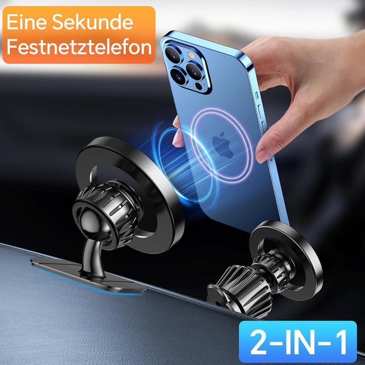 Coolpow Handyhalterung Auto für MagSafe Autohalterung 20 Starke Magnet Universal Magnetische Handyha