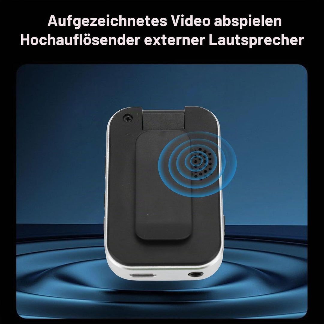 MP3 Player Bluetooth 5.4 Sportclip mit Kamera 2.0 Zoll Touchscreen Musik Player für Sport, MP3-Playe