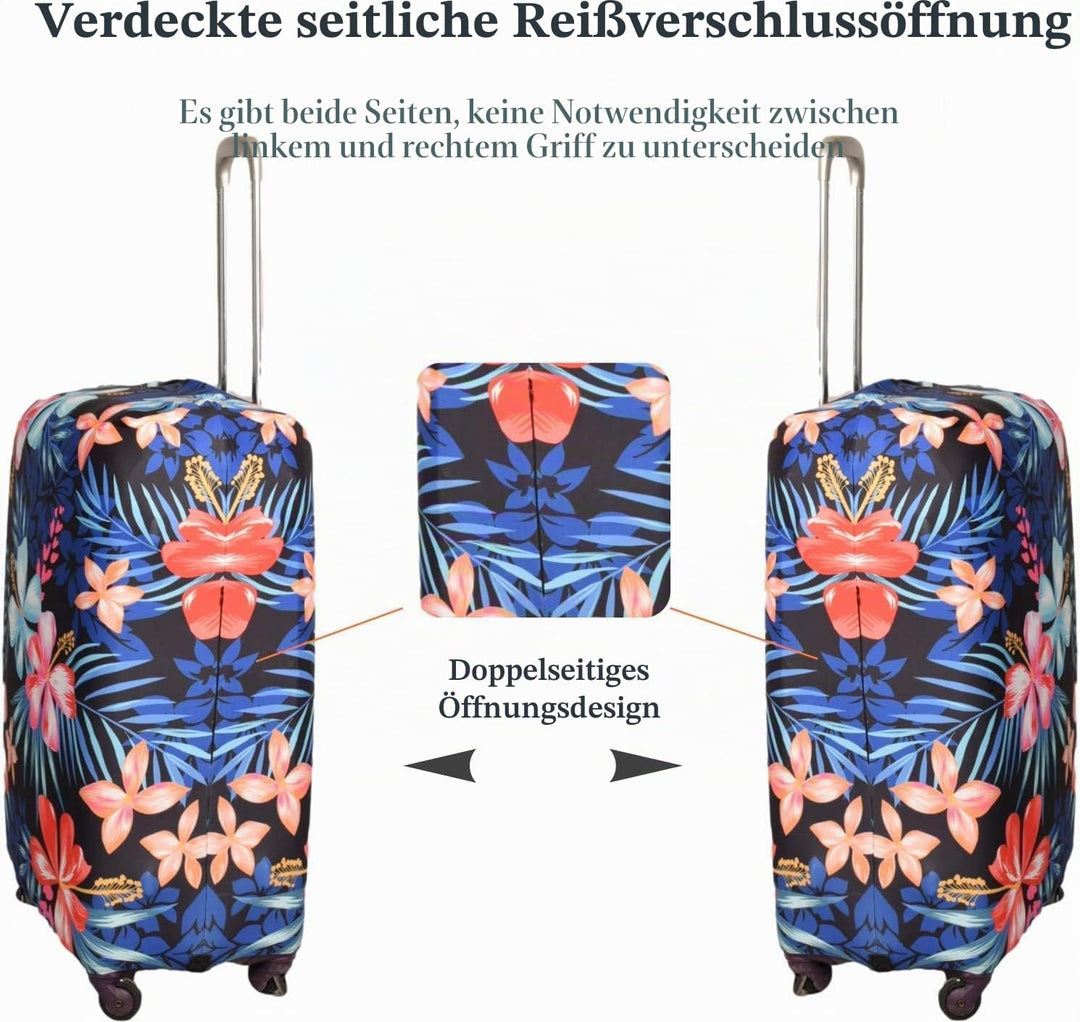 Gepäckabdeckung, waschechter Schutzkoffer-Cover - Reise-elastischer Spandex-Koffer-Protector Für Gep