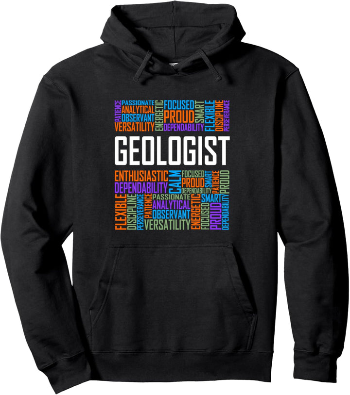 Geologe Geschenke Geologen Wertschätzung Geschenk Worte Pullover Hoodie