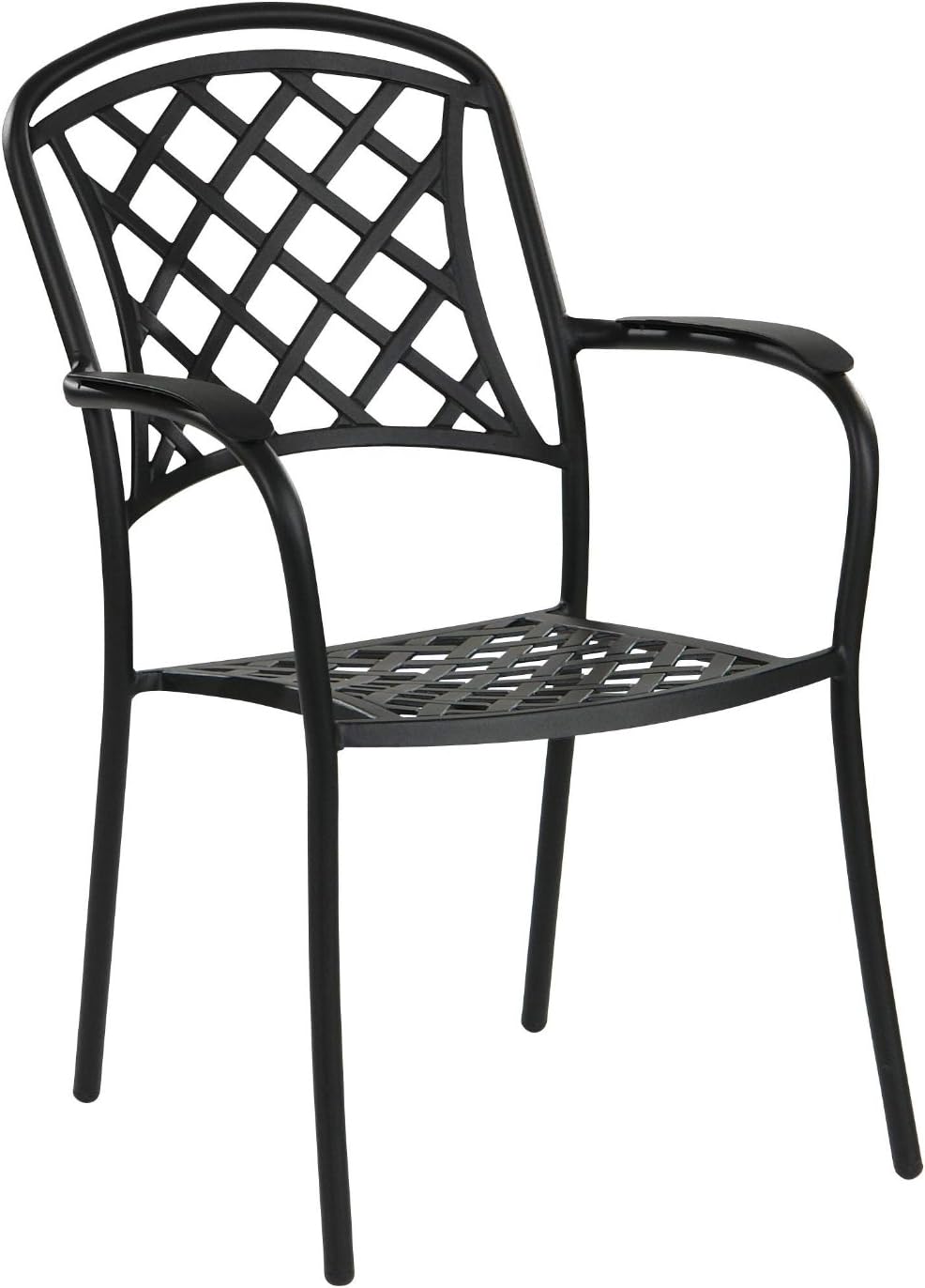 Inko Stapelsessel Capri Aluguss Sessel Bronze Gartensessel Alu