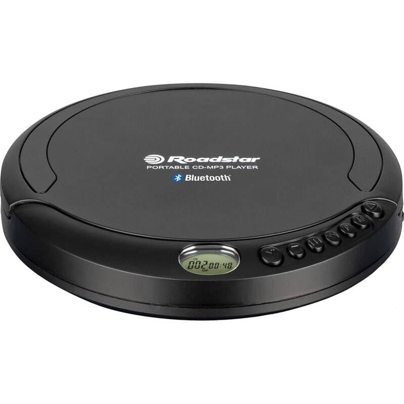 Roadstar PCD-499BT Discman CD-MP3/WMA-Player, Bluetooth, CDA, CD-R, CD-RW, tragbar mit Kopfhörern, k