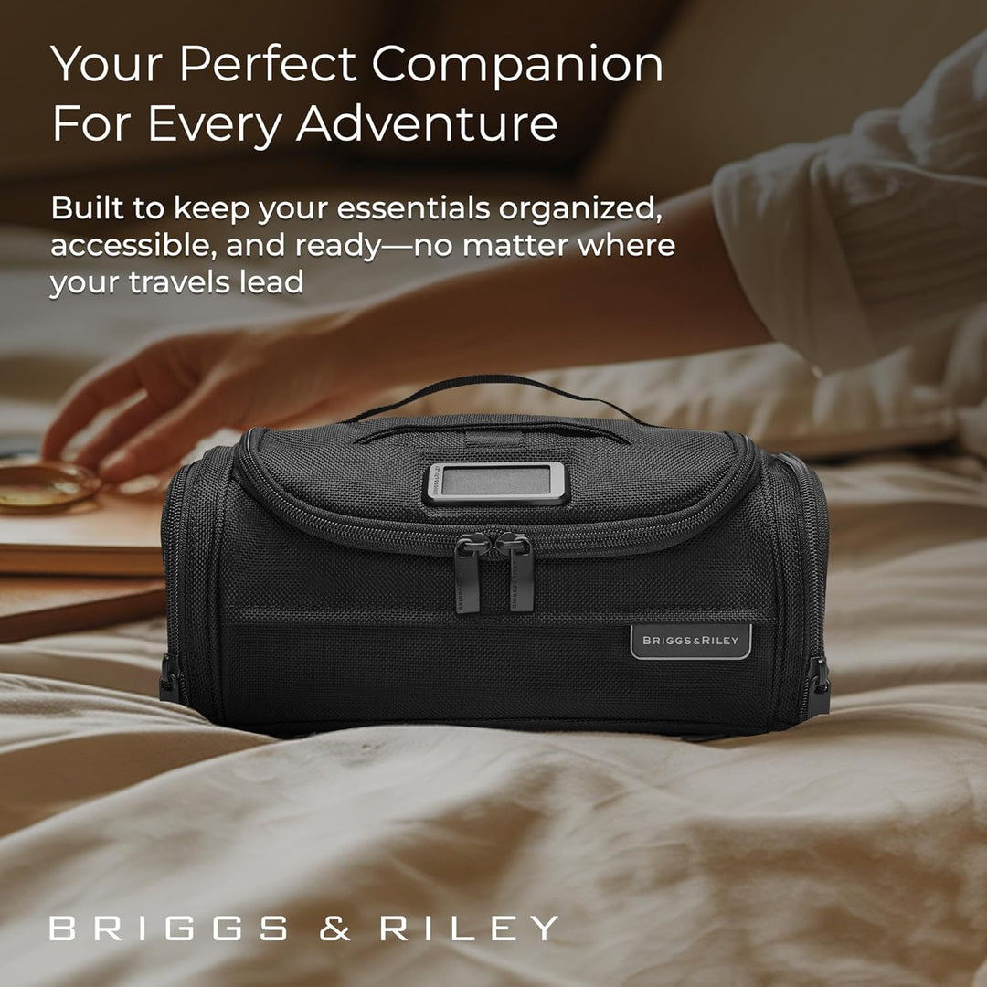 Briggs & Riley Baseline Toilettenartikel-Set Schwarz Executive Essentials Toilettenartikel, Schwarz