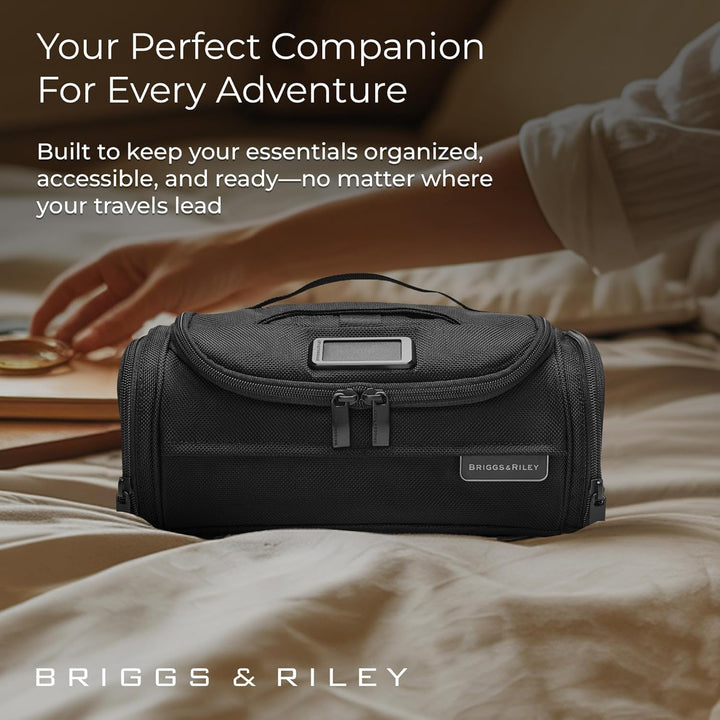 Briggs & Riley Baseline Toilettenartikel-Set Schwarz Executive Essentials Toilettenartikel, Schwarz