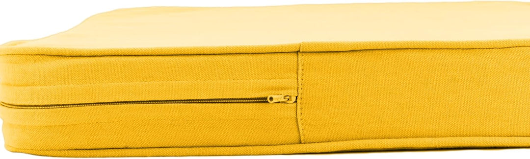 Orthopädisches Sitzkissen Minimalist - 100% Baumwolle mit Kaltschaum-Schaumstoff - Qualitatives Stuh