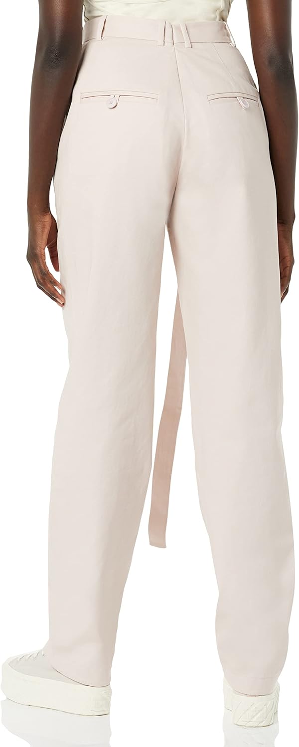 maison blanche Hochtaillierte Hose 1 Gedämpftes Violett, 1 Gedämpftes Violett