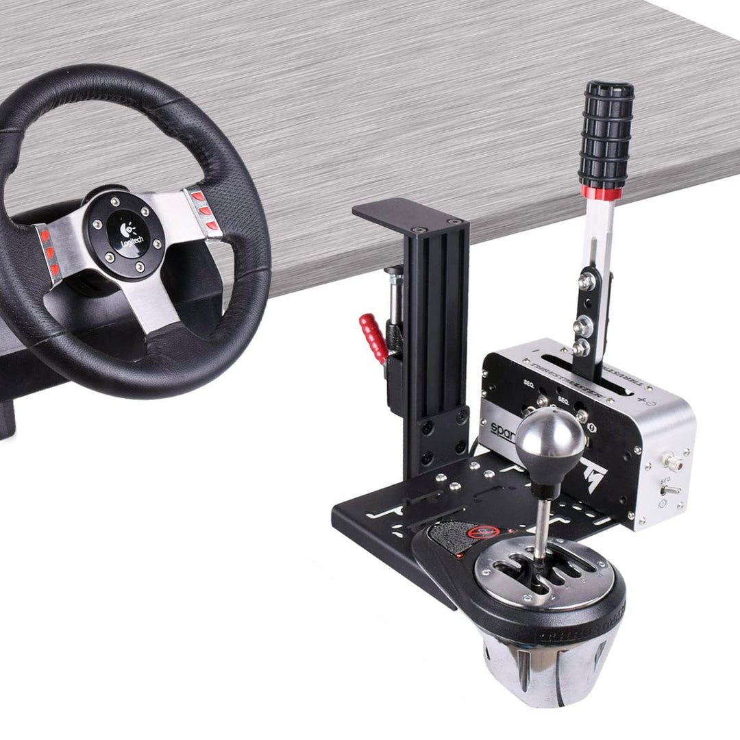 Universal Schreibtisch Halterung Für Racing Sim Shifter Handbremse Kompatibel mit Logitech G Driving