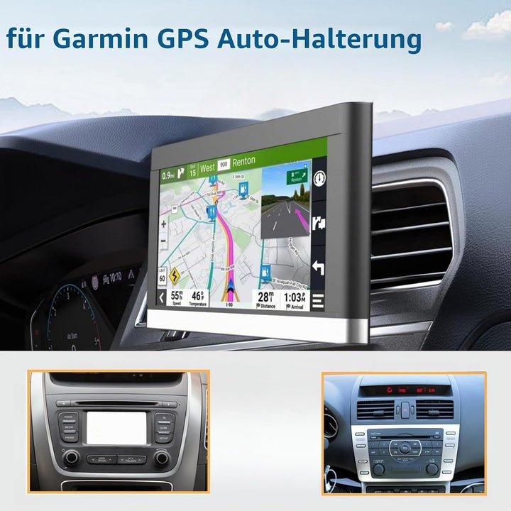 CD Schlitz Halterung für Garmin, Auto Navi Halterung GPS für Garmin Nuvi Drive 52 Drivesmart 66 76 D