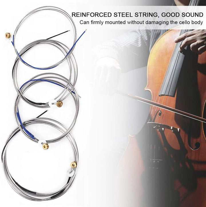 Double Bass Steel Wire String Einfach zu installieren, um alle Saiten eines Double Bass zu wechseln.
