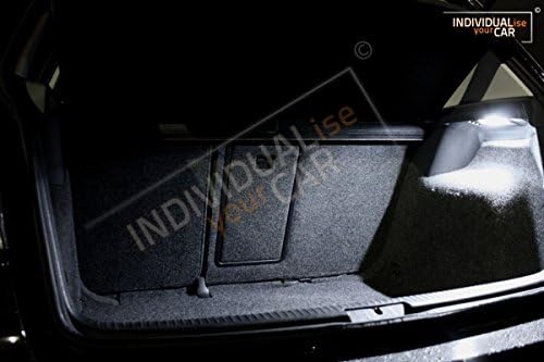 INDIVIDUALise your CAR Innenraumbeleuchtung SET für Golf 6 (3 Türer ohne Panormadach, Pure-White) Re