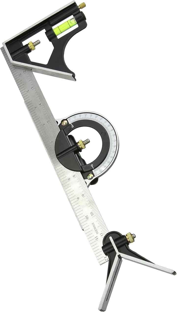 Silverline 991857 Kombinationswinkel-Satz 300 mm