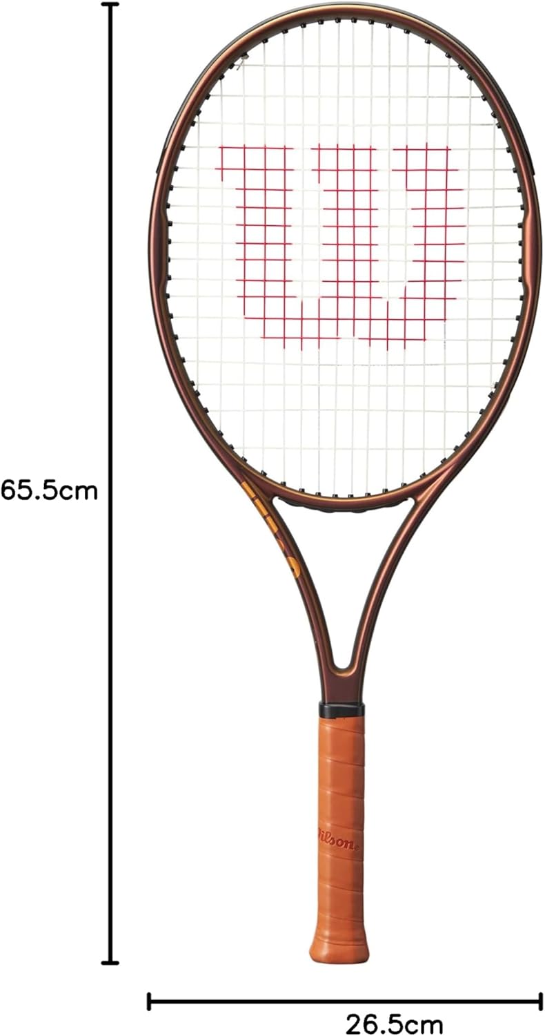 Wilson Pro Staff 26 V14 besaitet 240g Tennisschläger Kinderschläger Braun - 11-12, 11-12