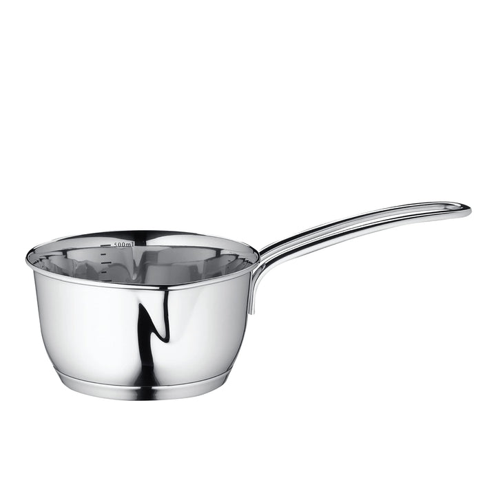 Küchenprofi Stielkasserolle 18cm, 1,5 Liter | rostfreier Edelstahl | Butterpfännchen Induktion | Mil