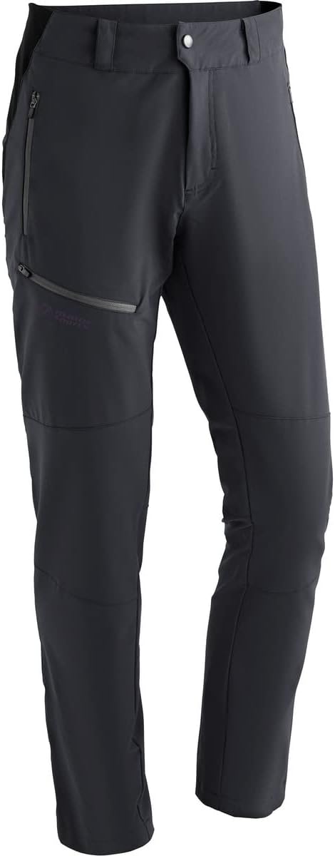 Maier Sports Herren Klassische Hose Latit Vario 52 Schwarz, 52 Schwarz