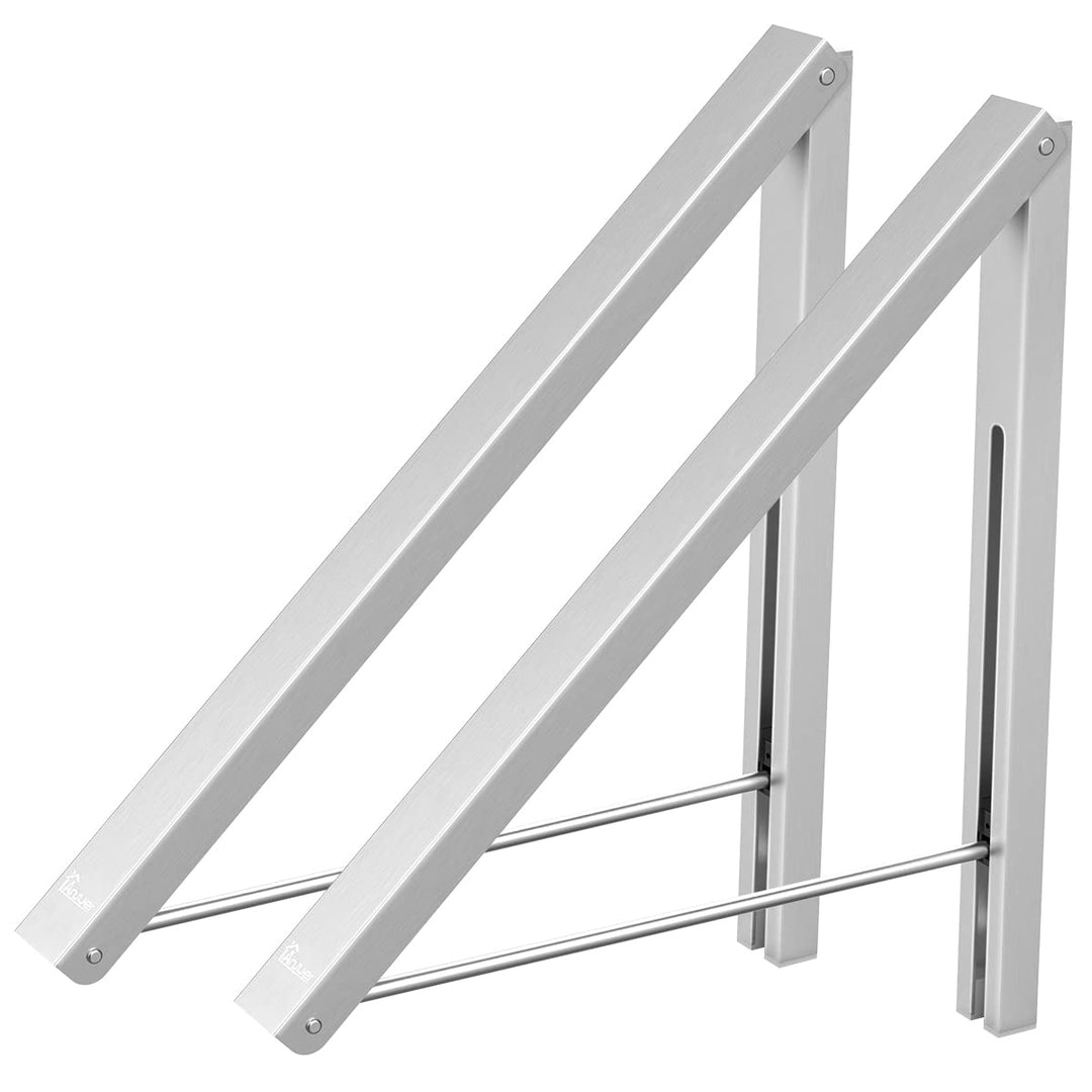 Klappbarer Kleiderhaken Garderobenhaken Wand-Kleiderständer Kleiderlüfter Wandgarderobe, Platzsparen