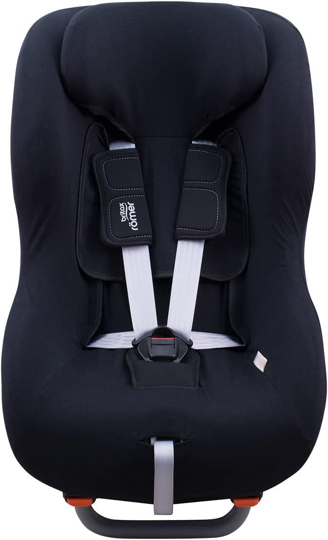 JYOKO Kids Bezug kompatibel mit Romer Britax Max Way Plus (Black Series), Black Series