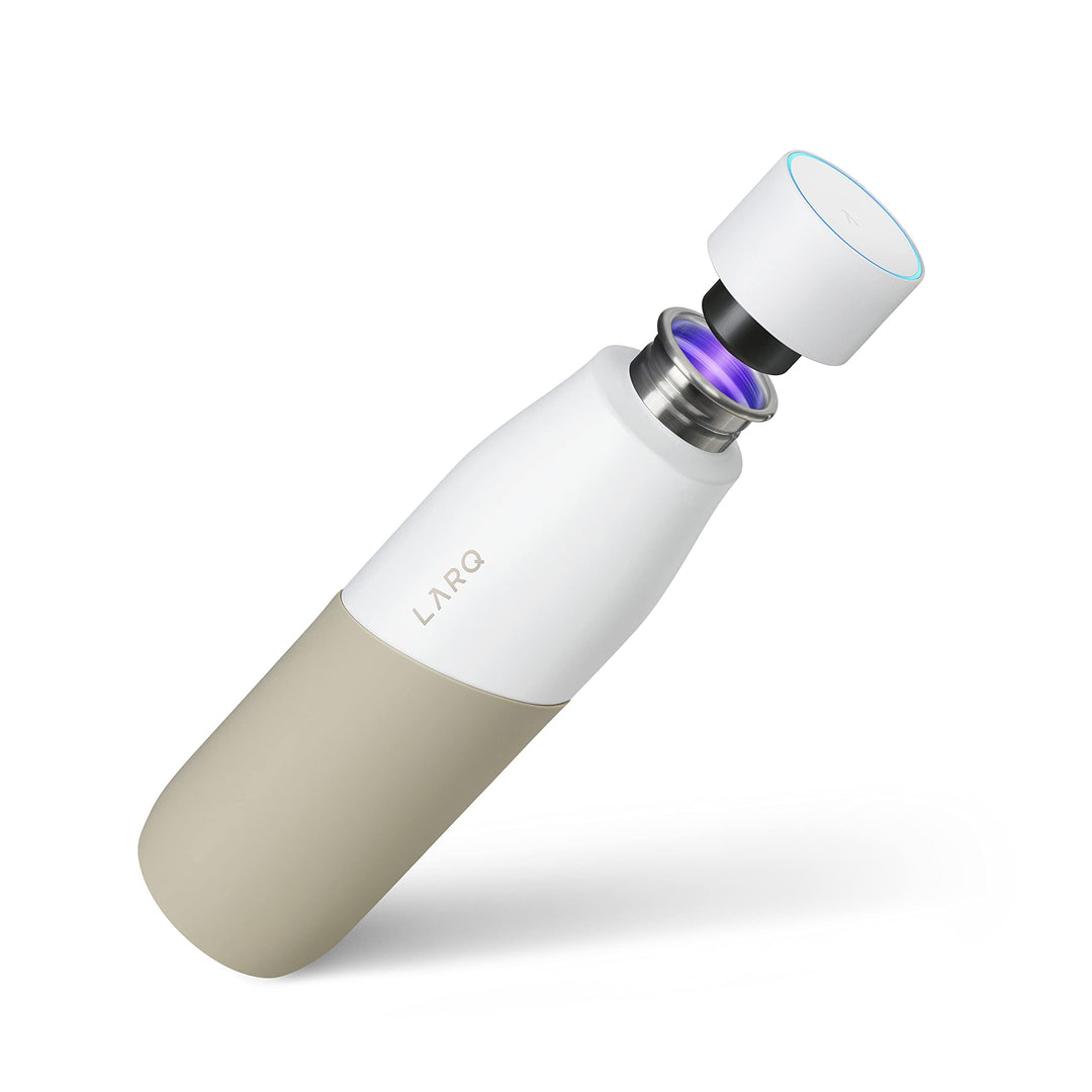 LARQ Bottle Movement PureVis 710ml - Leichte selbstreinigende und nicht isolierte Edelstahl-Wasserfl