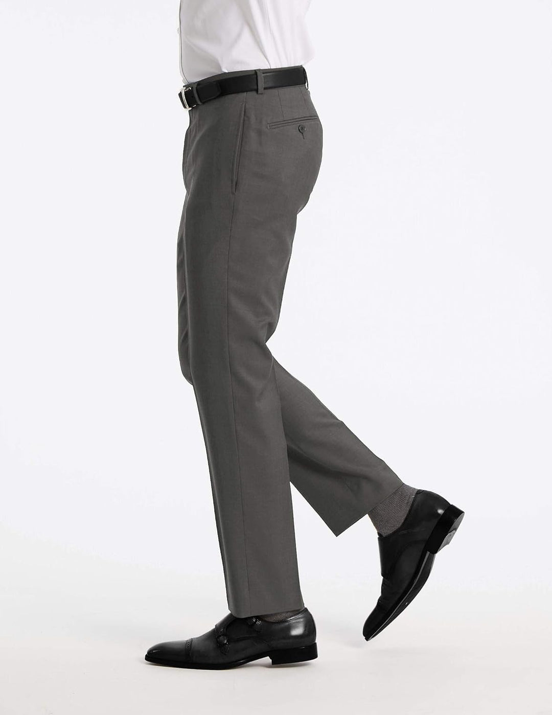 Calvin Klein Herren Slim Fit Kleid Klassische Hose 30W / 30L Mittelgrau, 30W / 30L Mittelgrau