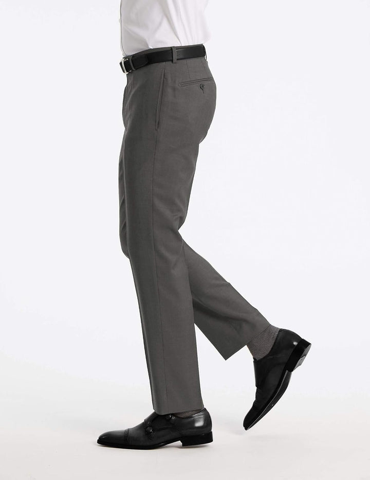 Calvin Klein Herren Slim Fit Kleid Klassische Hose 30W / 30L Mittelgrau, 30W / 30L Mittelgrau