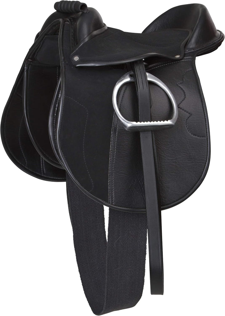 Kerbl Sattelset Economy Pony, Schwarz, 325415 Single, Single