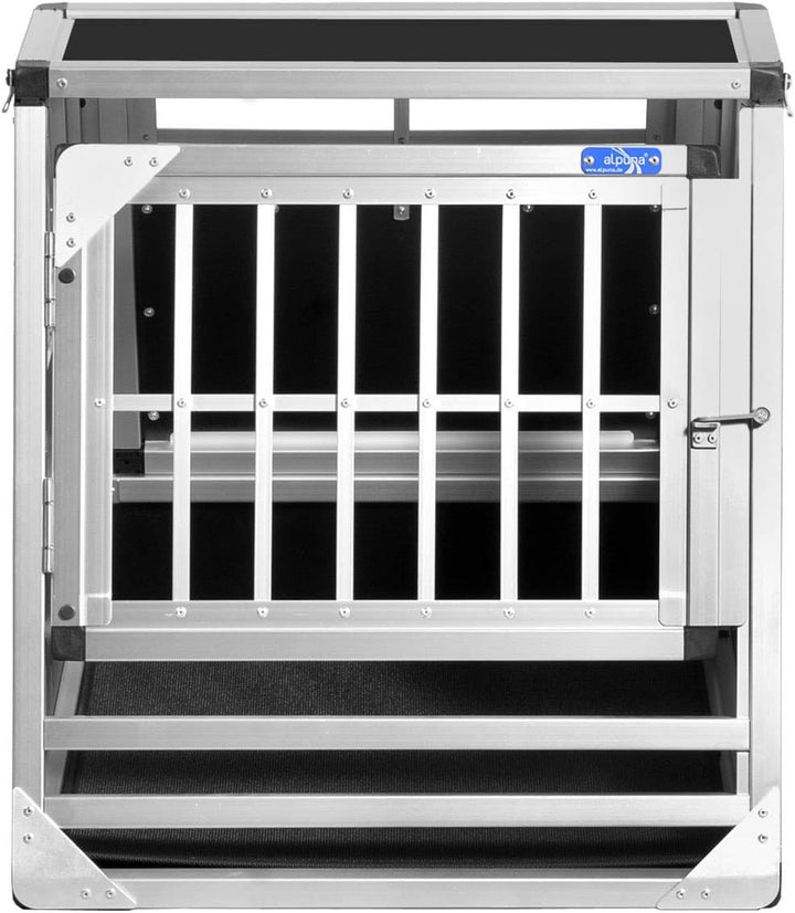 Alpuna Transportbox N67 / 58x60x63cm / Notausstieg (mit Stossstangenschutz 60cm), mit Stossstangensc