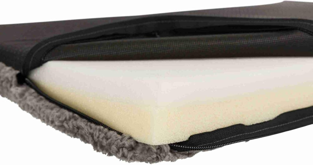 TRIXIE 37141 Vital Liegematte Bendson, 80 × 55 cm, hellgrau hellgrau 80 x 55 cm, hellgrau 80 x 55 cm