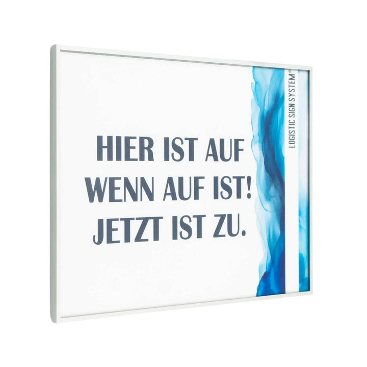 Türschild Tenuis für Büro (DIN A5 quer), DIN A5 quer