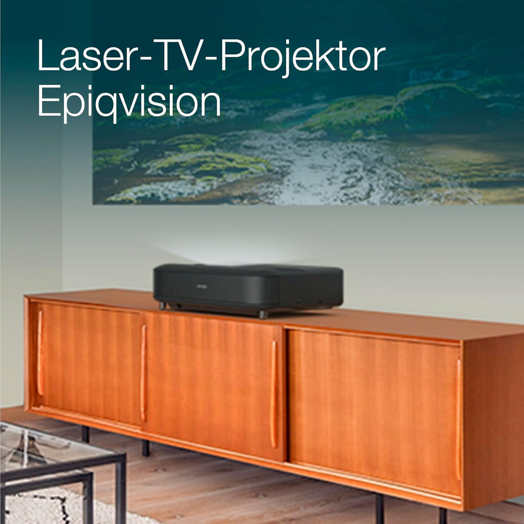 Epson EH-LS650B 4K PRO-UHD Smart-Laserprojektor, 3.600 Lumen, bis zu 120-Zoll Bilddiagonale (3,05 m)