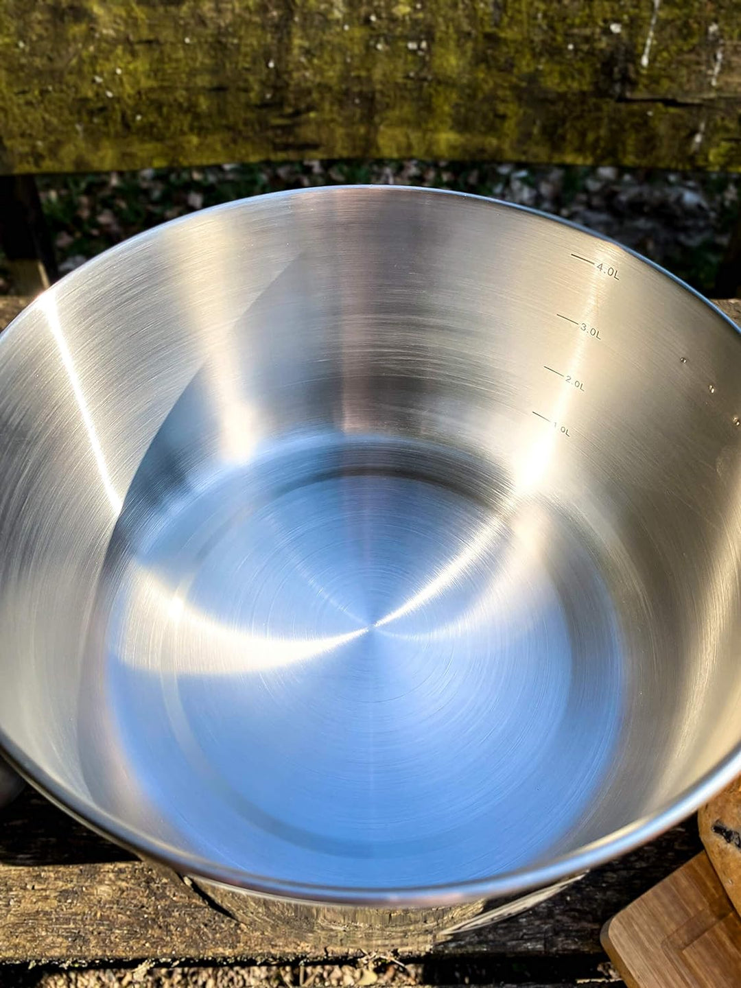 Robens Ottawa 4 L Camping Topf Edelstahl mit Deckel - Camping Kochgeschirr