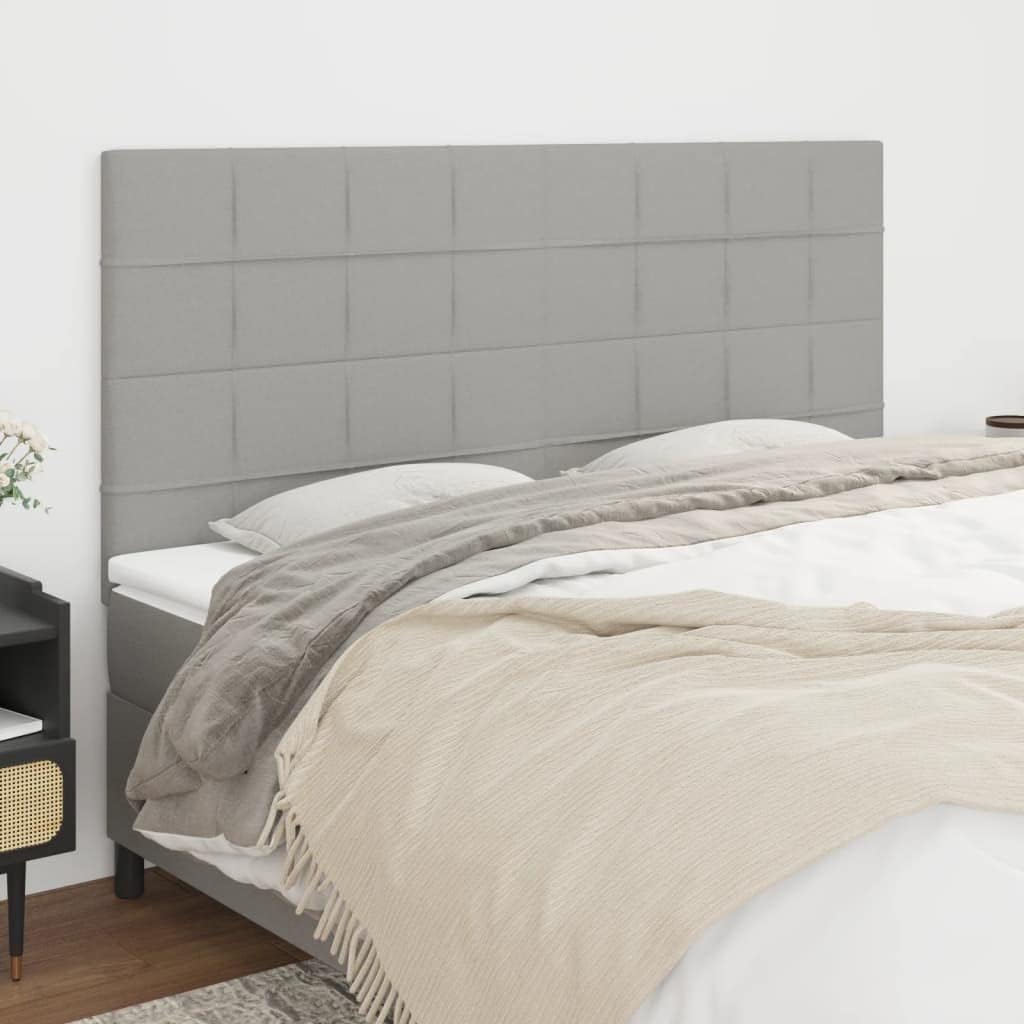 vidaXL 4X Kopfteil Polsterkopfteil Bettkopfteil für Bett Bettrahmen Betthaupt Bettgestell Schlafzimm