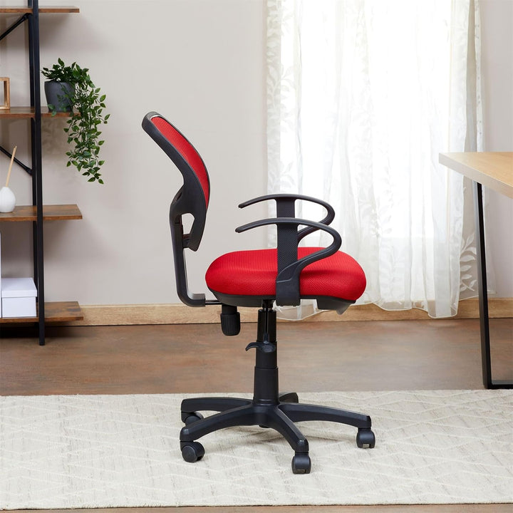 IDIMEX Kinderdrehstuhl Schreibtischstuhl Drehstuhl Bürodrehstuhl COOL, 5 Doppelrollen, Sitzpolsterun