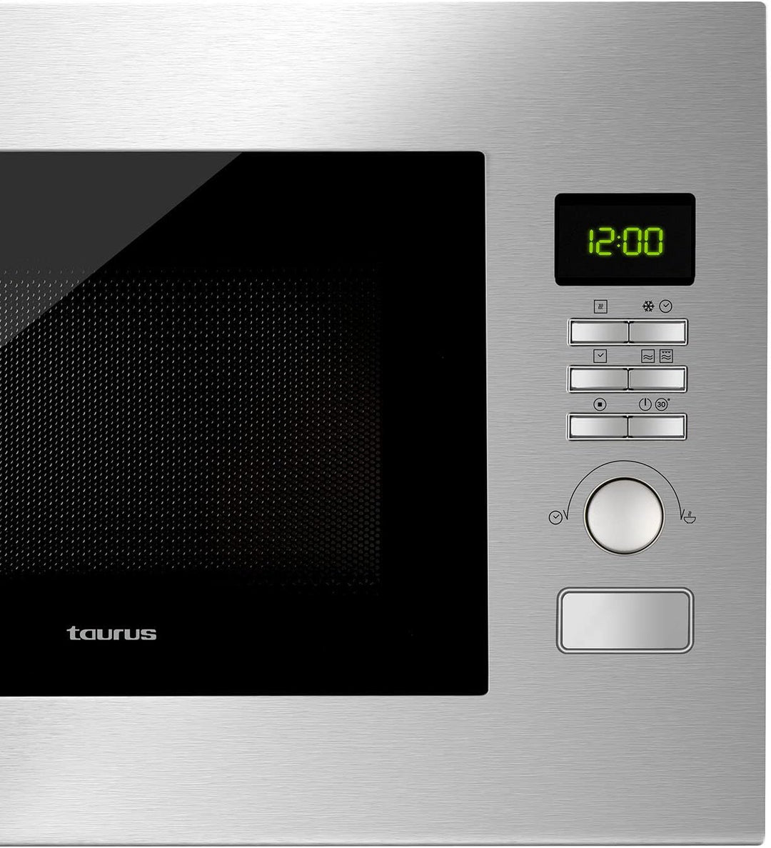 TAURUS Fastwave 20 l Mikrowelle 20 l 700 W 6 Leistungsstufen ohne Grill, Auftaufunktion, Selbstreini