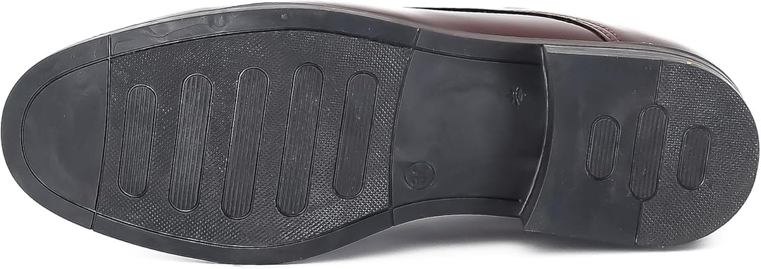 SIRRI Jungen-Derby-Schuhe aus Lackleder für formelle Kleidung zum Schnüren für Hochzeit und Abschlus