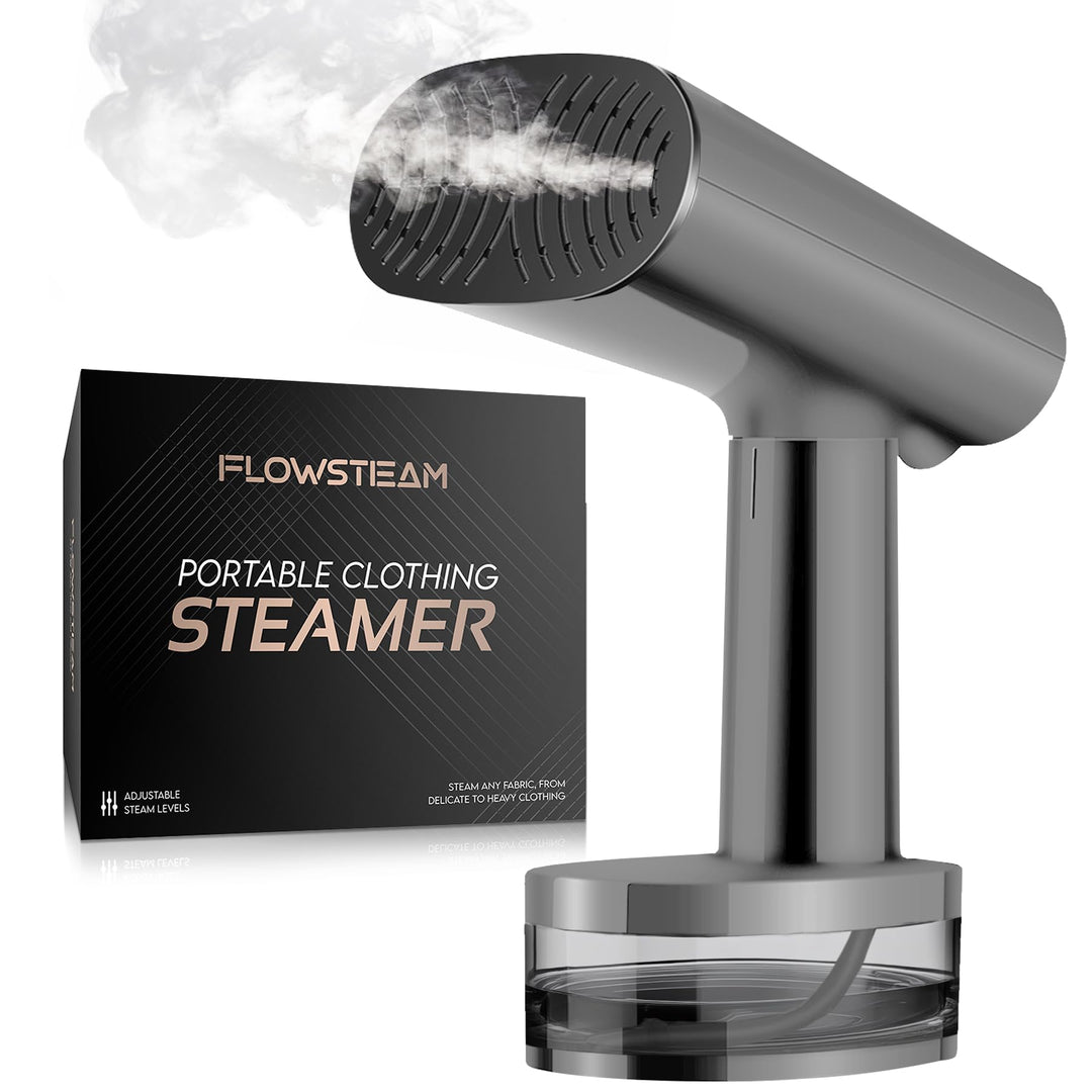 FLOWSTEAM® Dampfglätter - Handdampfer - Matte Gray Editon