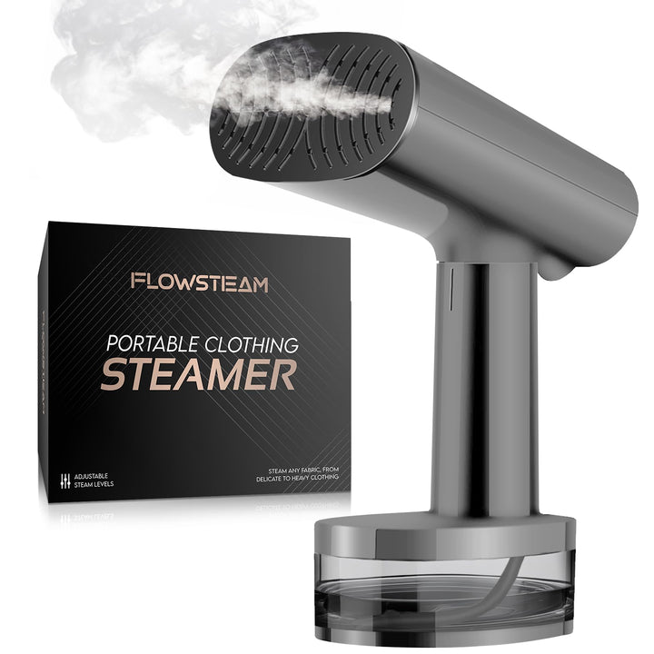 FLOWSTEAM® Dampfglätter - Handdampfer - Matte Gray Editon